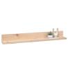 Wall Shelves 80x11x9 cm - Solid Pine Wood - 2 pcs Set