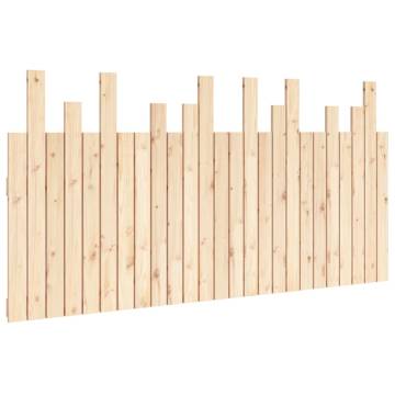 Elegant Solid Pine Wall Headboard - 159.5x3x80 cm