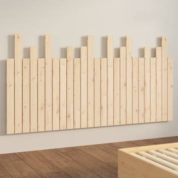 Elegant Solid Pine Wall Headboard - 159.5x3x80 cm