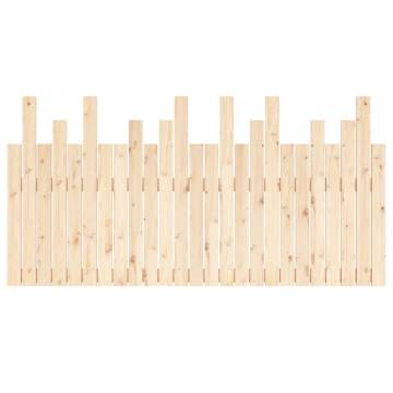 Elegant Solid Pine Wall Headboard - 159.5x3x80 cm