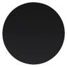 Table Top Tempered Glass Round 600 mm Colour black Size Ø 60 cm Quantity in Package 1 