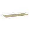 Bookshelf Boards (8 pcs) - Sonoma Oak | Hipomarket UK