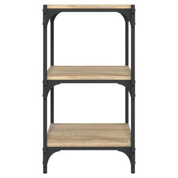 Book Cabinet Sonoma Oak - Stylish Storage Solution | Hipo Market