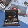 112-Piece Artist Painting Set in Wooden Box | HipoMarket