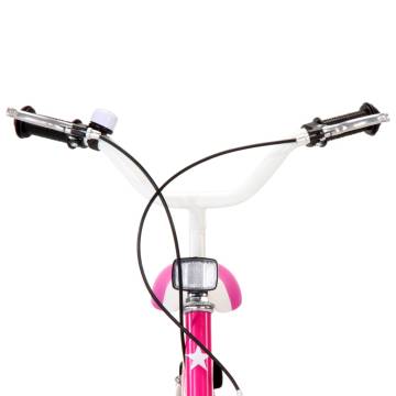 Kids Bike 16 inch Black and Pink - Stylish & Sturdy