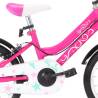 Kids Bike 16 inch Black and Pink - Stylish & Sturdy