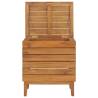 Laundry Basket 40x30x45 cm Solid Teak Wood - Hipomarket