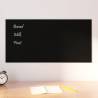 Wall-mounted Magnetic Board Black 80x40 cm Tempered Glass Colour black Size 80 x 40 cm Model without accessories 