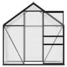 Greenhouse Anthracite Aluminium 2.47 m² - Ideal for Hobby Gardening