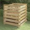 Slatted Garden Composter 90x90 cm - Durable Pinewood