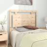 Bed Headboard 95.5x4x100 cm Solid Pine Wood Colour natural Size 95.5 x 100 cm Quantity in Package 1 