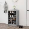 Shoe Cabinet Concrete Grey 60x35x92 cm Engineered Wood Colour concrete grey Quantity in Package 1 Number of Number of shelves 