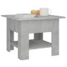 Stylish Concrete Grey Coffee Table | 55x55x42 cm - HipoMarket