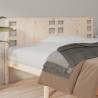 Headboard 186x4x100 cm Solid Wood Pine Colour natural Size 186 x 100 cm Quantity in Package 1 