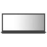 Stylish Grey Bathroom Mirror - 80x10.5x37 cm | HipoMarket