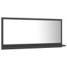 Stylish Grey Bathroom Mirror - 80x10.5x37 cm | HipoMarket