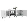 Stylish White TV Cabinet 150x30x50 cm | Hipomarket