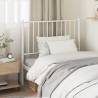 Metal Headboard White 90 cm Colour white Size 90 cm Quantity in Package 1 