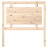 Rustic Solid Pine Wood Bed Headboard - 95.5x4x100 cm