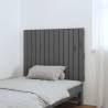 Elegant Grey Wall Headboard - Solid Pine Wood | HipoMarket