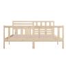 Super King Size Bed Frame 180x200 cm - Solid Wood Design