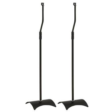 Universal Speaker Stand Black - 2 pcs for Home & Studio