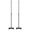 Universal Speaker Stand Black - 2 pcs for Home & Studio