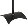 Universal Speaker Stand Black - 2 pcs for Home & Studio