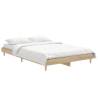 Sonoma Oak Bed Frame 120x190 cm - Small Double | Hipo Market