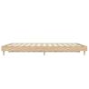 Sonoma Oak Bed Frame 120x190 cm - Small Double | Hipo Market