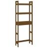 Stylish Toilet Rack Honey Brown - Solid Wood Pine | HipoMarket