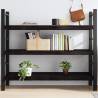 Wall Shelf Dark Brown 140x50x(2-6) cm Treated Solid Wood Oak Colour dark brown Size 140 x 50 x 6 cm Quantity in Package 1 Number of Pieces 