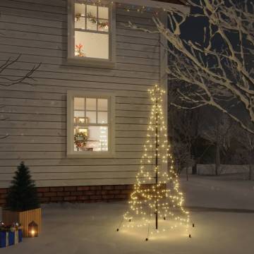 Warm White Christmas Tree with 200 LEDs - 180 cm