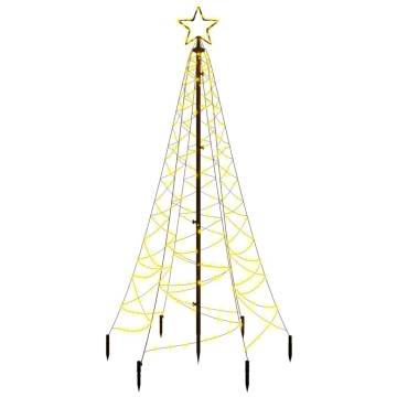 Warm White Christmas Tree with 200 LEDs - 180 cm