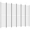 6-Panel White Room Divider | Stylish & Functional