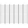 6-Panel White Room Divider | Stylish & Functional