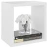 Wall Cube Shelves Set - 6 pcs White | Hipomarket UK