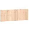 Elegant Solid Wood Pine Wall Headboard - 159.5x3x60 cm