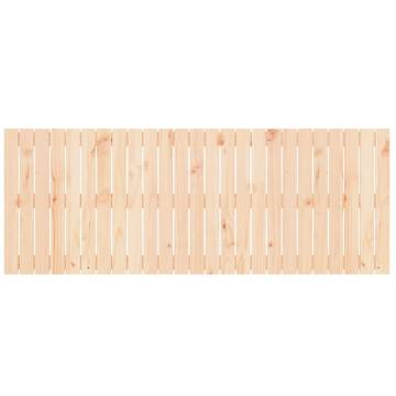 Elegant Solid Wood Pine Wall Headboard - 159.5x3x60 cm