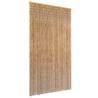 Insect Door Curtain Bamboo 100x220 cm Colour brown Size 100 x 220 cm 