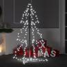 Christmas Cone Tree 160 LEDs Indoor and Outdoor 78x120 cm Colour cold white Size 120 x 78 cm Quantity in Package 1 Number of Branch Tips 