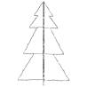 Christmas Cone Tree with 160 LEDs - Indoor & Outdoor Décor