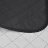 Double-sided Quilted Bedspread BlackWhite 170x210 cm | HipoMarket