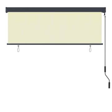 Outdoor Roller Blind 160x250 cm Cream - Perfect for Your Patio