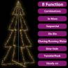 Christmas Cone Tree with 360 LEDs - Indoor & Outdoor Decoration