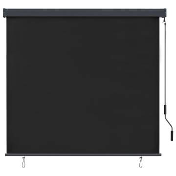 Outdoor Roller Blind 170x250 cm Anthracite - HipoMarket