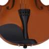 Violin Full Set with Bow & Chin Rest - Dark Wood 44