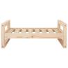 Comfortable Dog Bed in Solid Pine Wood - 75.5x55.5 cm