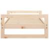 Comfortable Dog Bed in Solid Pine Wood - 75.5x55.5 cm