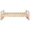 Solid Pine Wood Dog Bed - 95.5x65.5x28 cm | HipoMarket